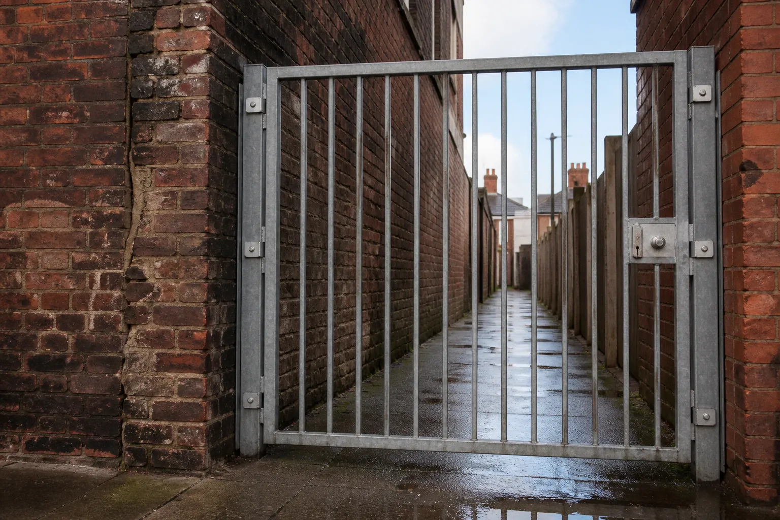 Alley gating in Grimsby: securing shared passageways