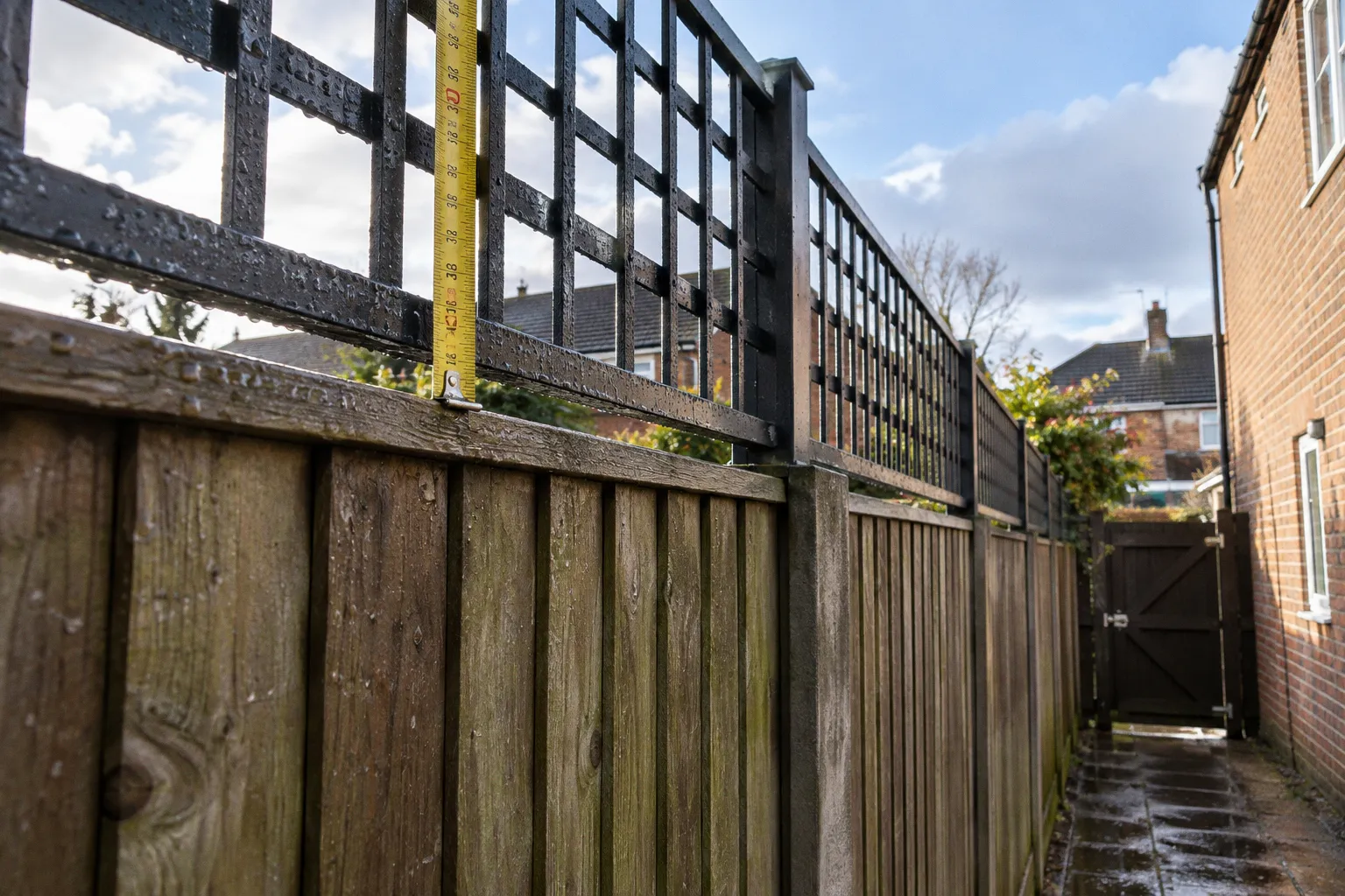 Boundary fencing: legal height limits and security design