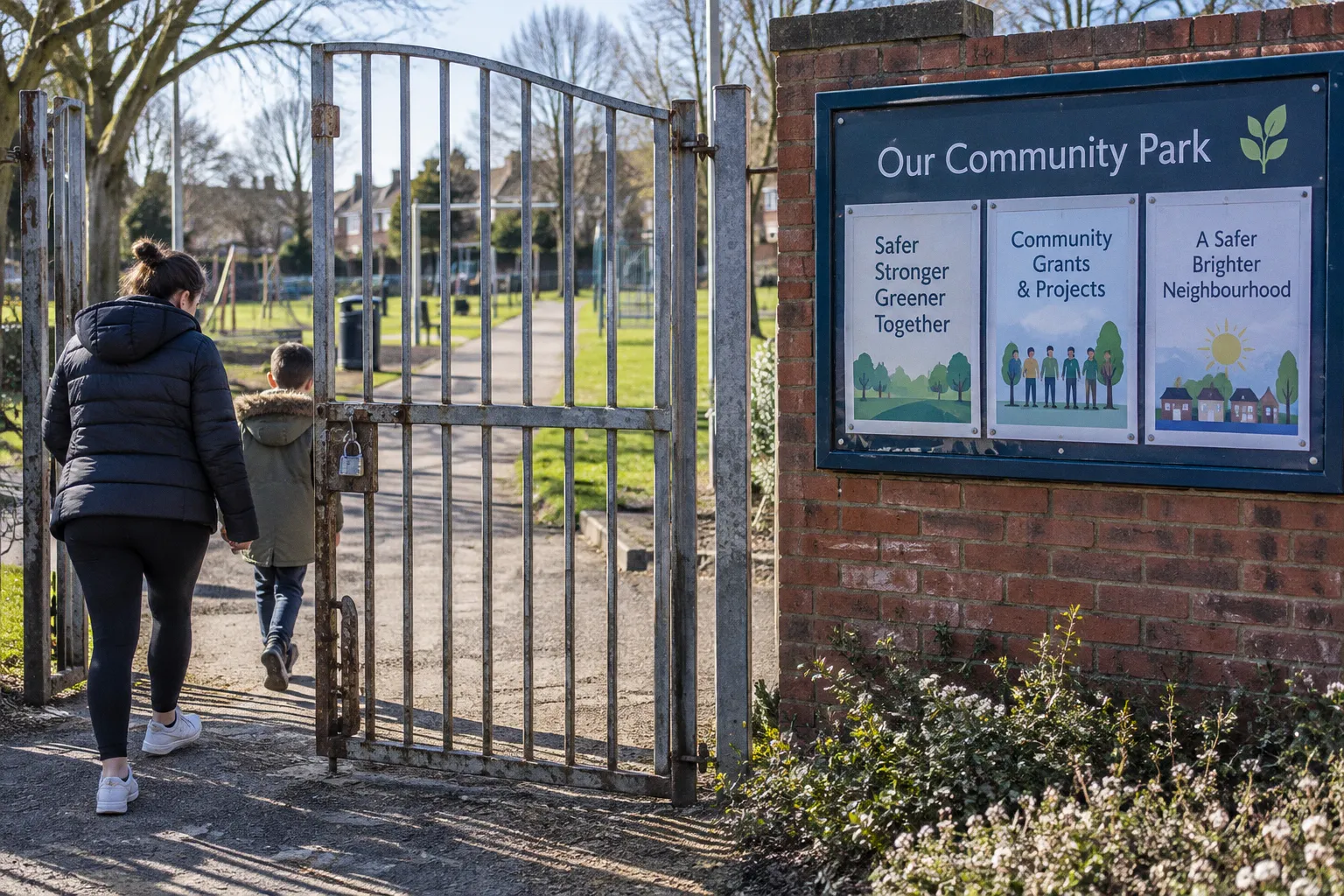 Community safety grants or private sponsorship: two paths