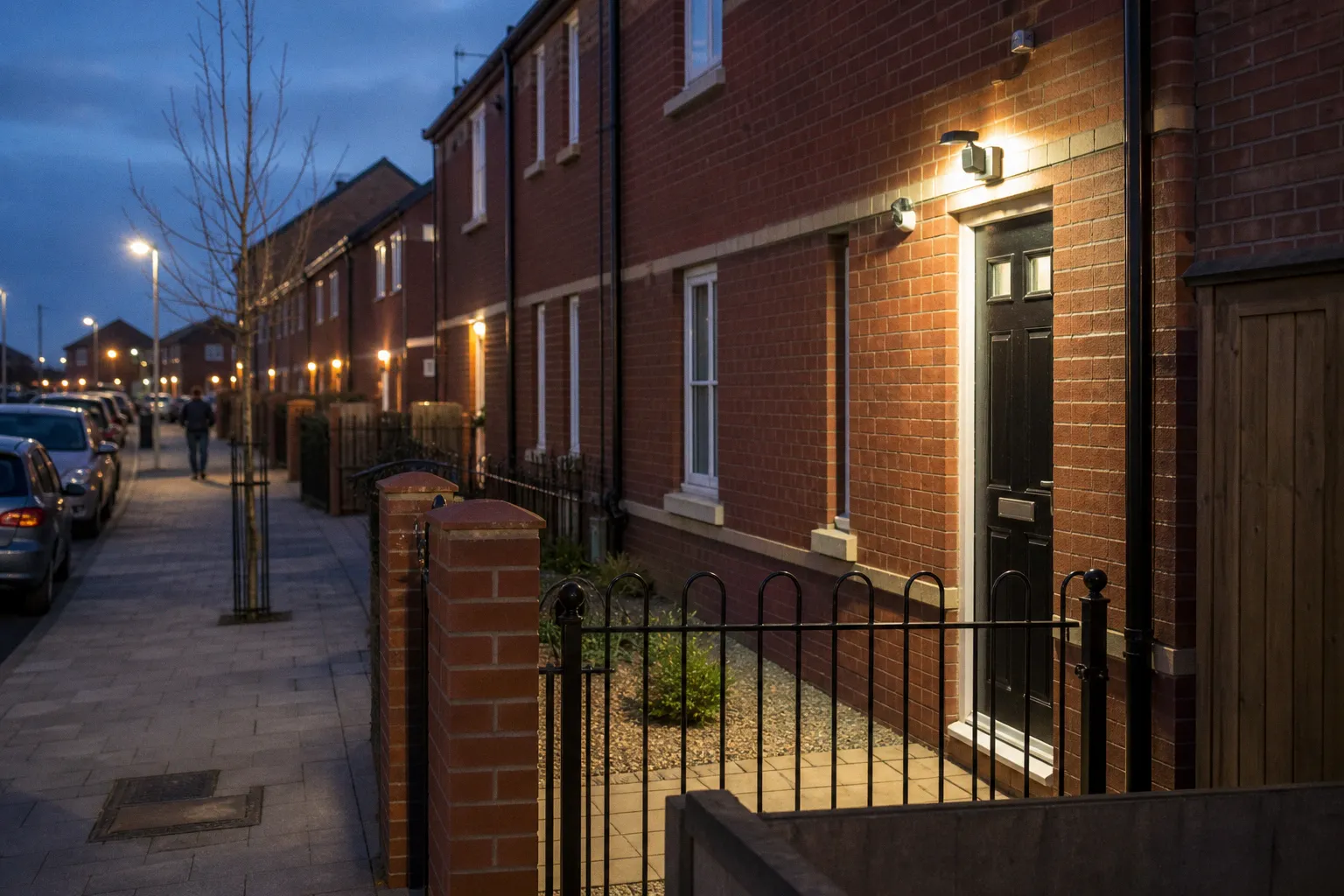 Defensible space design for terraced housing in Grimsby