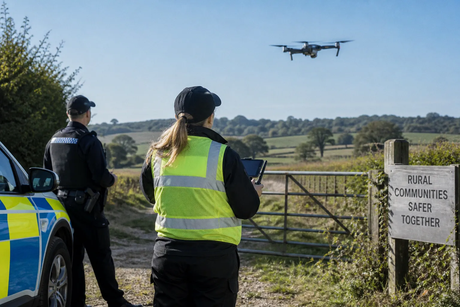 Police Commissioner funds first-of-its-kind community drone pilot to crack down on rural crime