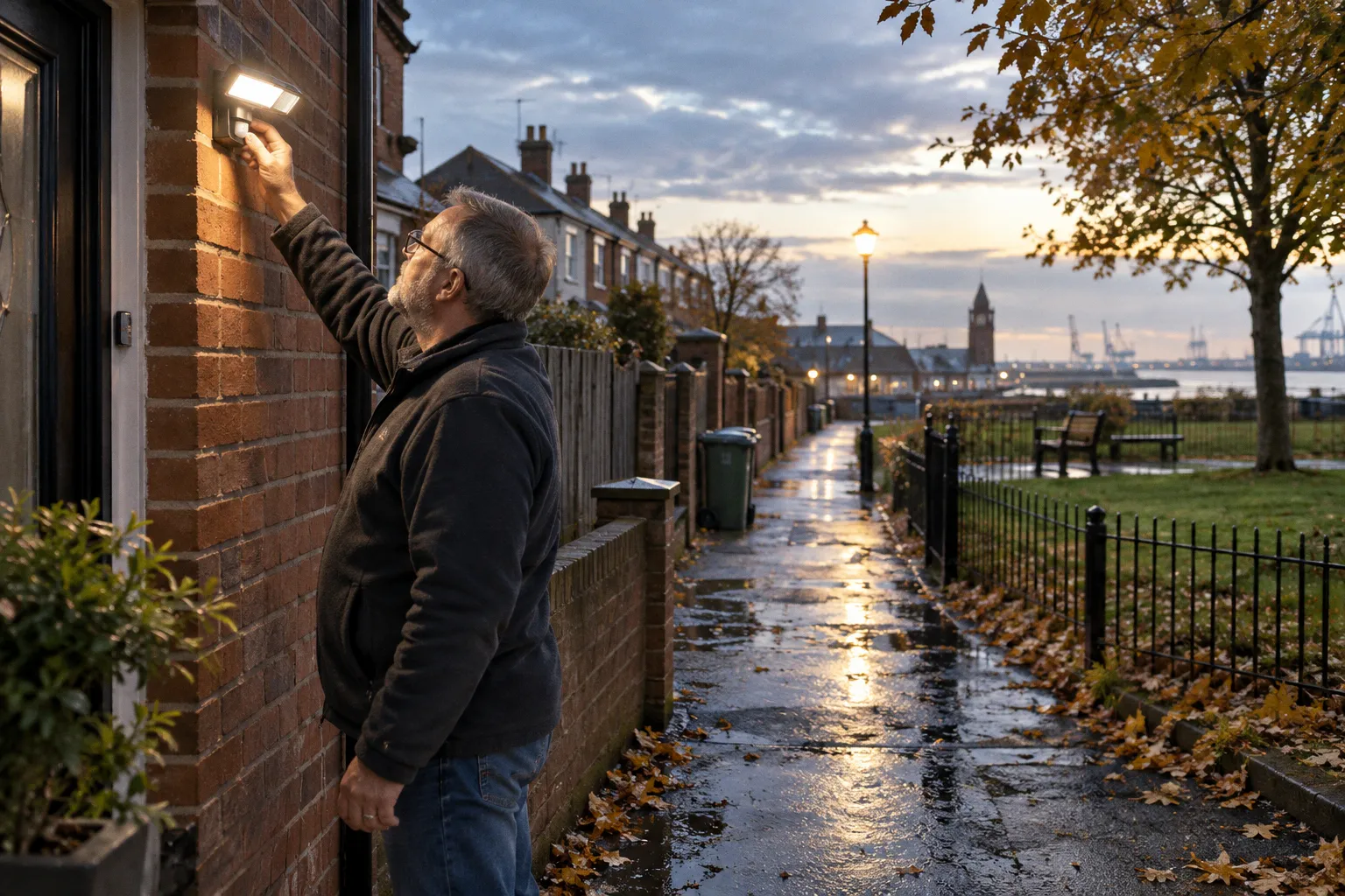 Security lighting vs motion sensors: two views on perimeter safety