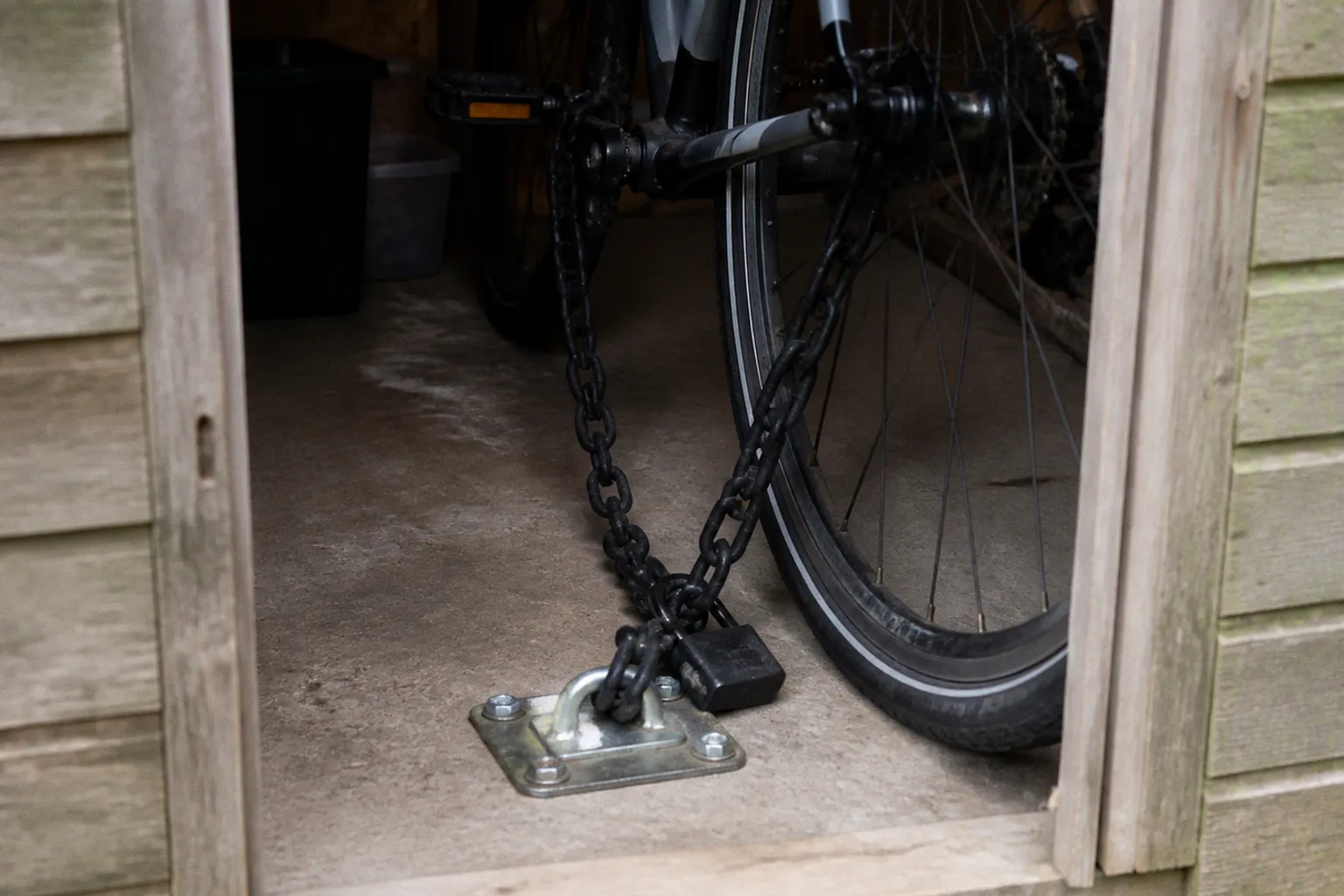 Shed security: how a ground anchor saved a Cleethorpes bike