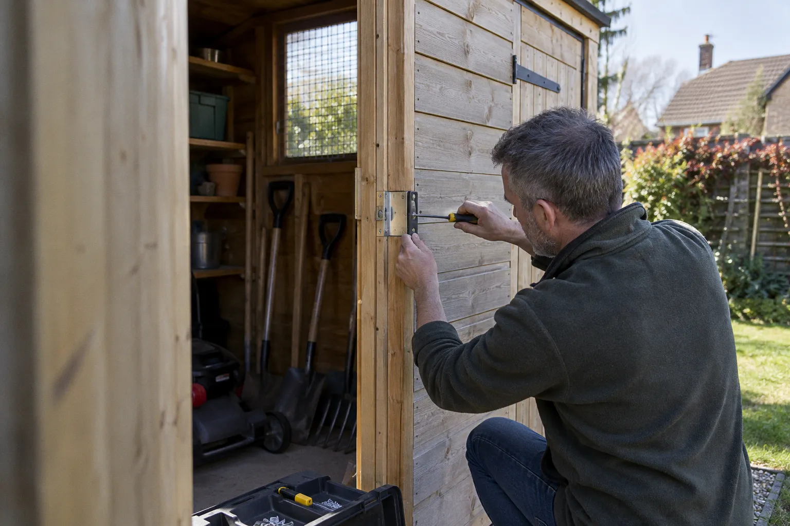Shed Security Upgrades: Preventing Garden Tool Theft